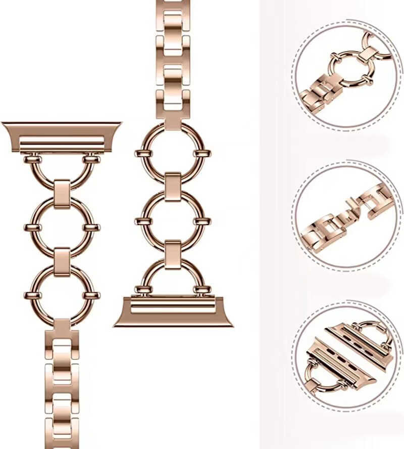 Watch Ultra 49mm Kordon KRD-56 Metal Strap Kayış