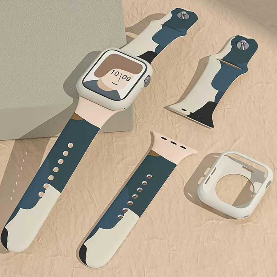 Watch Ultra 49mm Kordon KRD-62 Silikon Strap Kayış