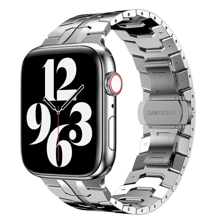 Watch Ultra 49mm Kordon KRD-63 Metal Strap Kayış