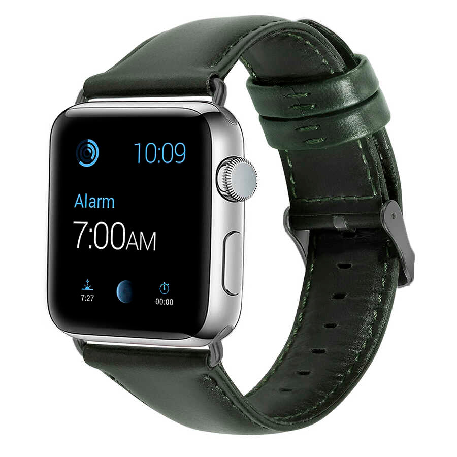 Watch Ultra 49mm Kordon Luxury Leather Deri Strap Kayış