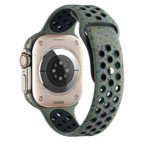 Apple Watch Ultra 49mm Kordon Yeni Seri 2023 KRD-02 Silikon Strap Kayış