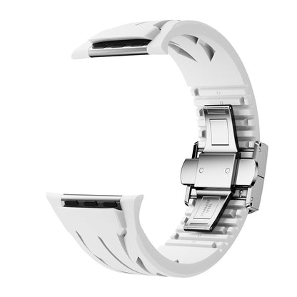 Watch Ultra 49mm KRD-127 Metal Tokalı Silikon Kordon