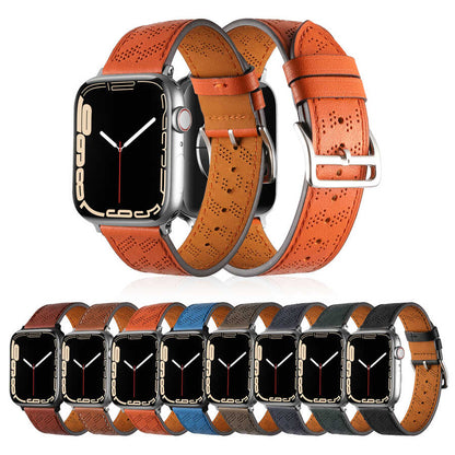 Watch Ultra 49mm KRD-76 PU Deri Kordon Strap Kayış