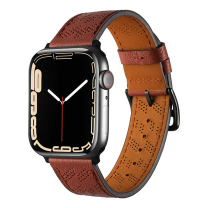 Watch Ultra 49mm KRD-76 PU Deri Kordon Strap Kayış