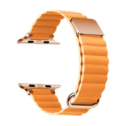 Watch Ultra 49mm KRD-78 PU Deri Kordon Strap Kayış