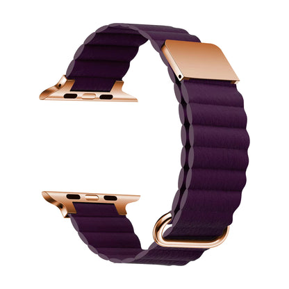 Watch Ultra 49mm KRD-78 PU Deri Kordon Strap Kayış