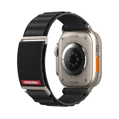 Apple Watch Ultra 49mm SkinArma Kobu Hasır Kordon Krem