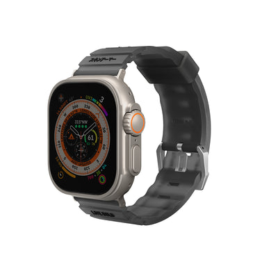 Apple Watch Ultra 49mm SkinArma New Shokku Silikon Kordon Beyaz