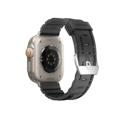 Apple Watch Ultra 49mm SkinArma New Shokku Silikon Kordon Beyaz