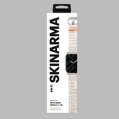 Apple Watch Ultra 49mm SkinArma Shokku Silikon Kordon Pembe Açık