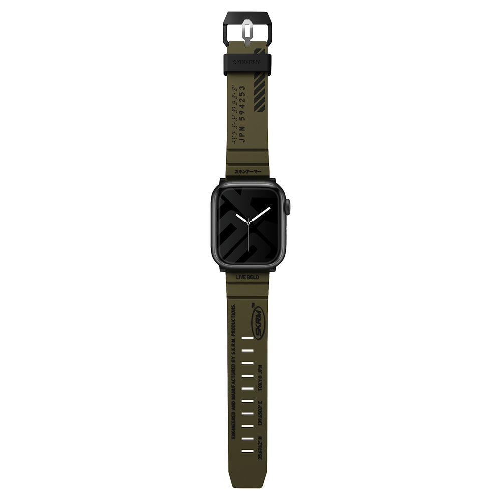 Apple Watch Ultra 49mm SkinArma Shokku Silikon Kordon