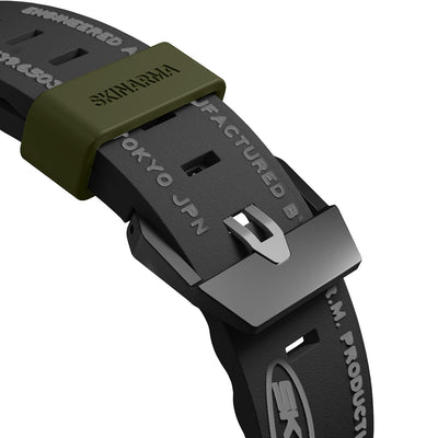 Apple Watch Ultra 49mm SkinArma Shokku Silikon Kordon Olive