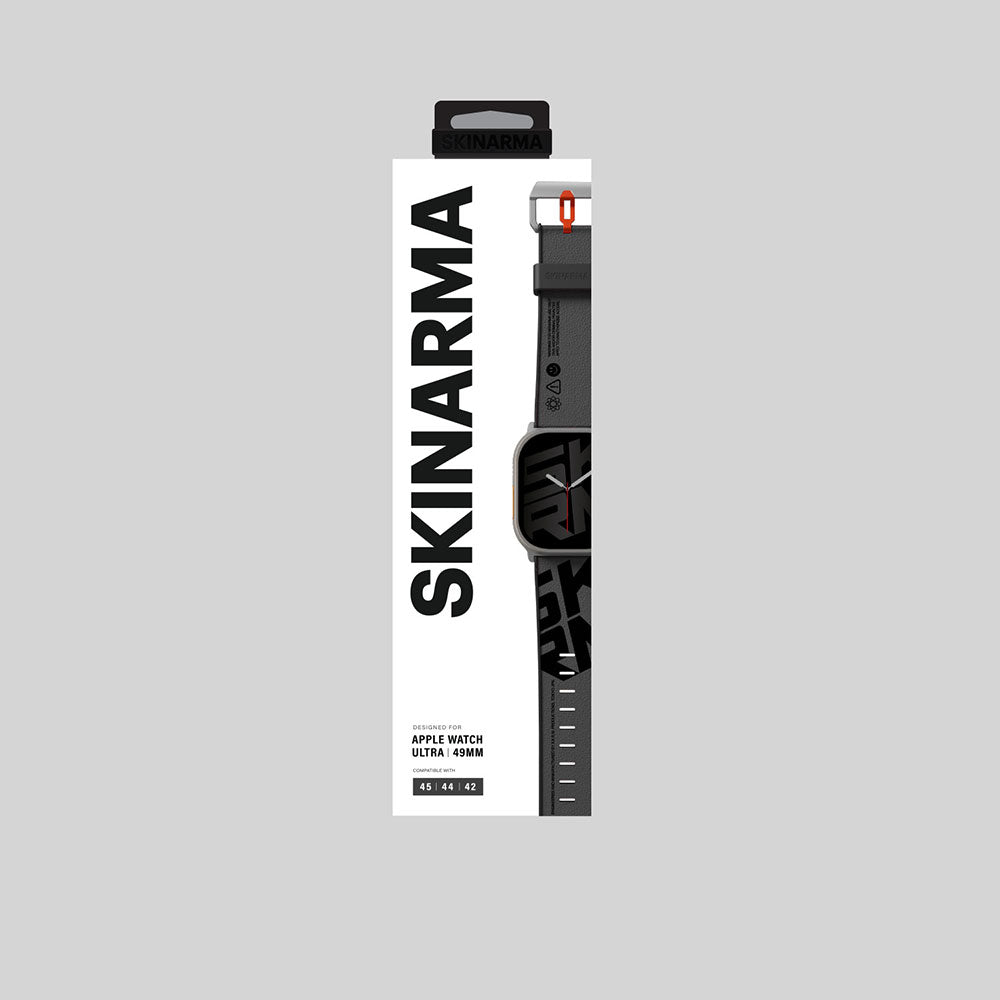 Watch Ultra 49mm SkinArma Spunk Serisi PU Deri Kordon