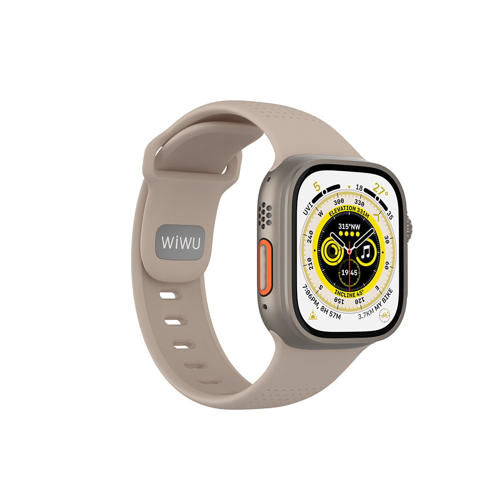 Apple Watch Ultra 49mm Wiwu Wi-WB0201 Comf Secur Serisi Silikon Kordon