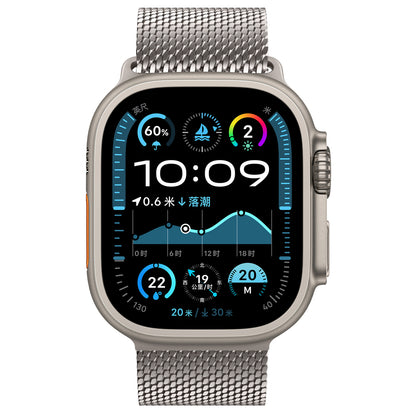 Watch Ultra 49mm Zore KRD-121 Metal Hasır Kordon