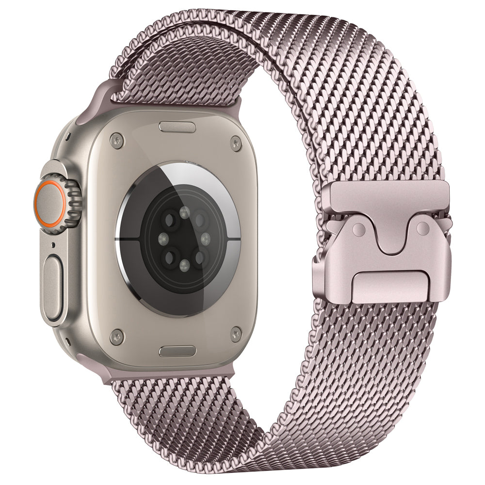 Watch Ultra 49mm Zore KRD-121 Metal Hasır Kordon