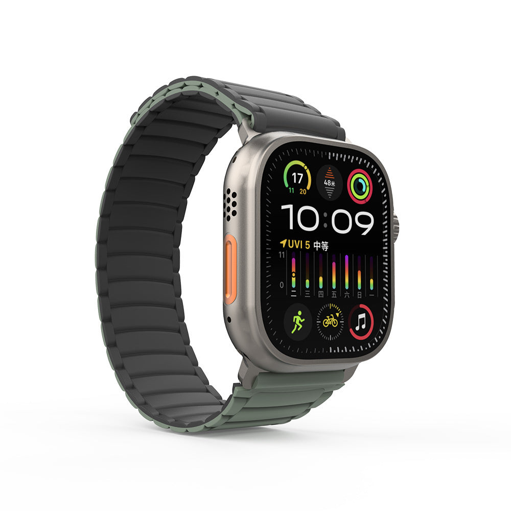 Apple Watch Ultra 49mm Zore KRD-122 Silikon Kordon Strap Kayış