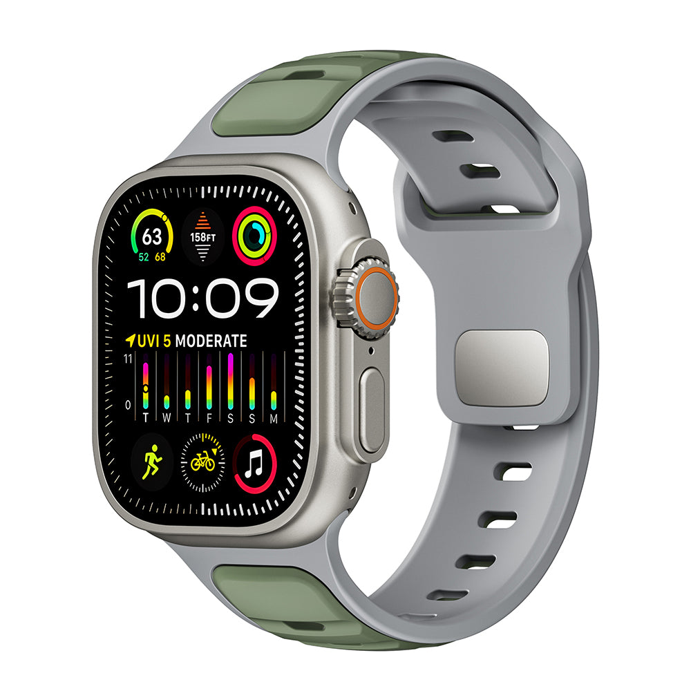 Watch Ultra 49mm Zore KRD-135 Silikon Kordon Strap Kayış