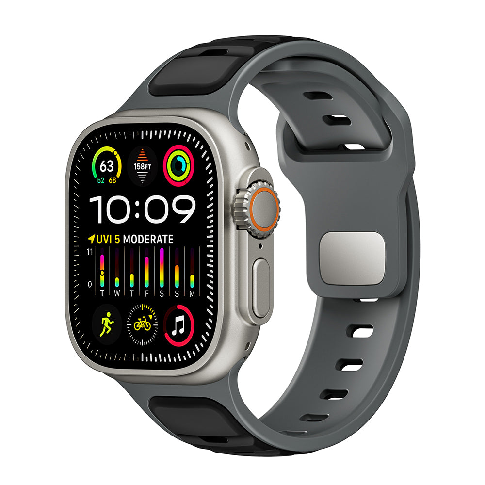 Watch Ultra 49mm Zore KRD-135 Silikon Kordon Strap Kayış