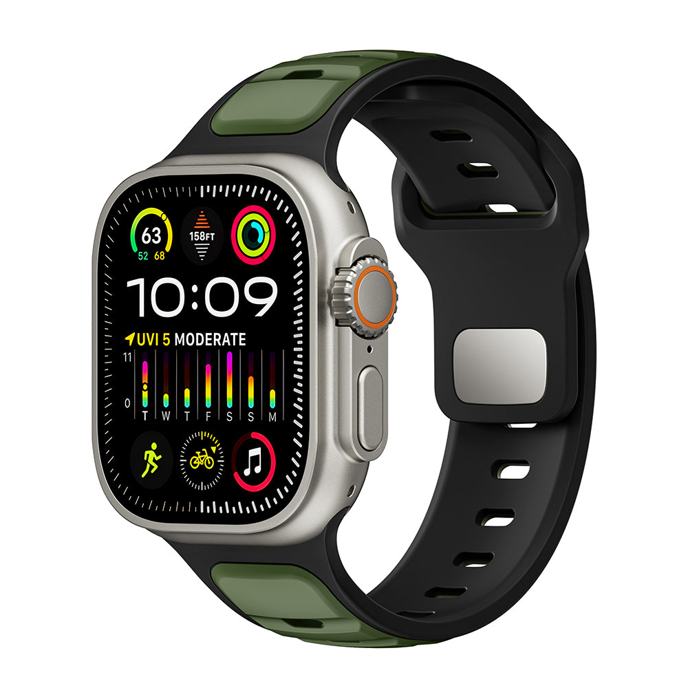 Watch Ultra 49mm Zore KRD-135 Silikon Kordon Strap Kayış