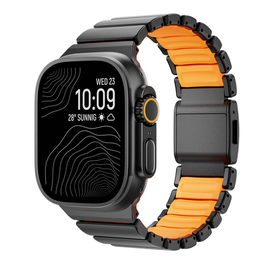 Watch Ultra 49mm Zore KRD-149 Titanyum Silikon Kordon