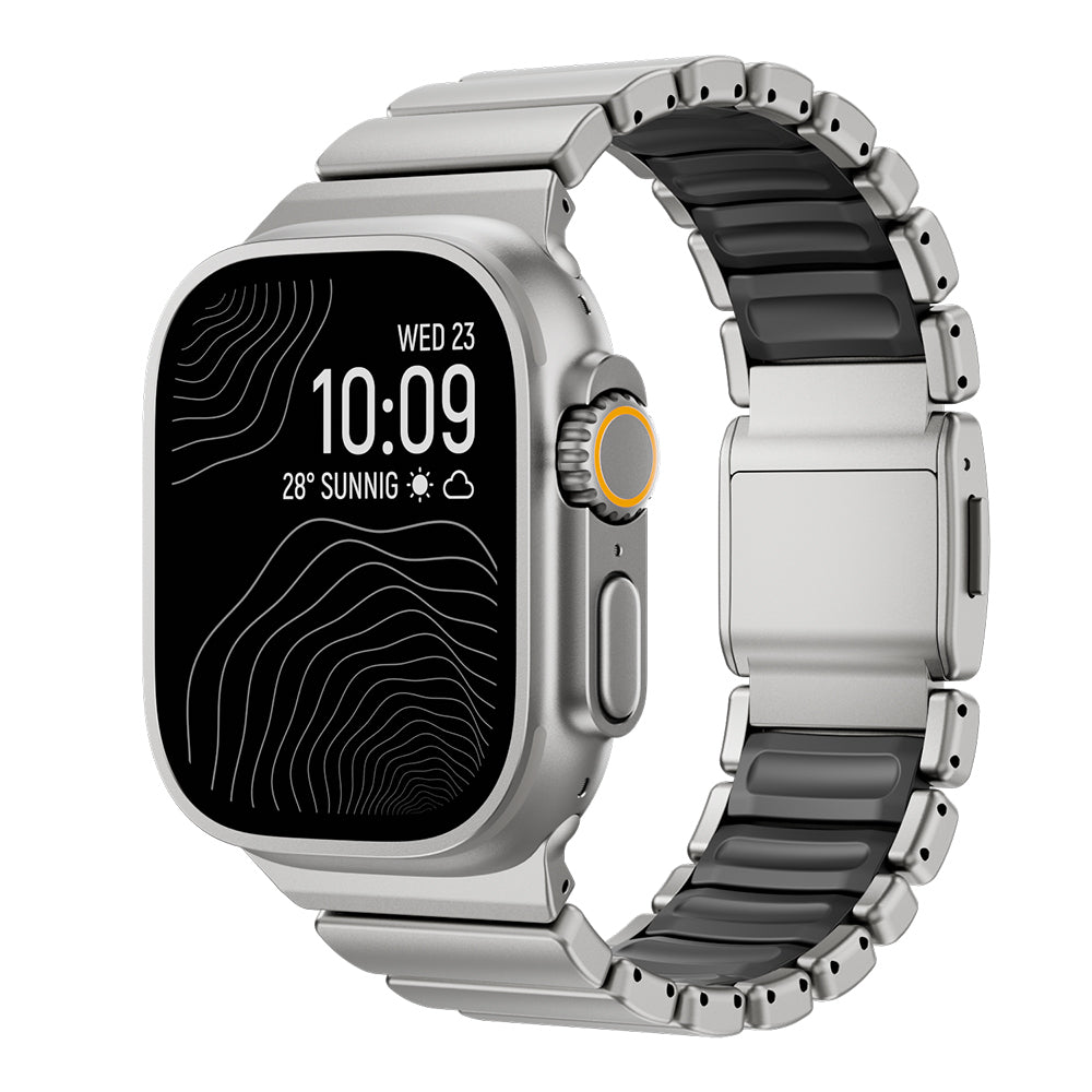 Watch Ultra 49mm Zore KRD-149 Titanyum Silikon Kordon