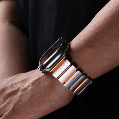 Watch Ultra 49mm Zore KRD-152 Titanyum Silikon Kordon