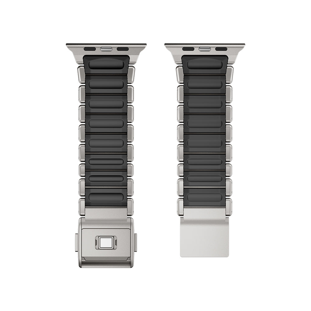 Watch Ultra 49mm Zore KRD-152 Titanyum Silikon Kordon