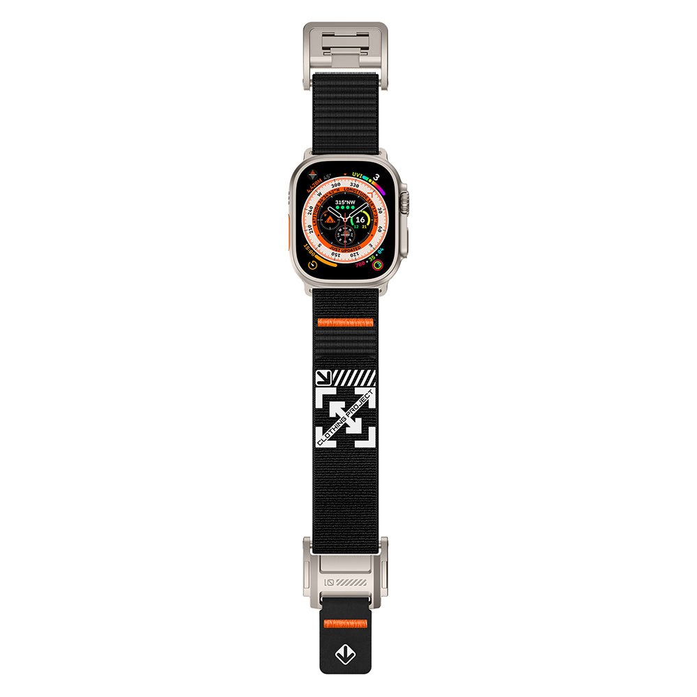 Apple Watch Ultra 49mm Zore KRD-154 Naylon Kumaş Hasır Örgülü Kordon