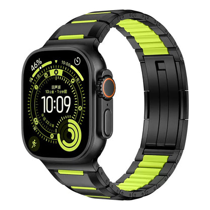 Apple Watch Ultra 49mm Zore KRD-155 Metal Silikon Kordon