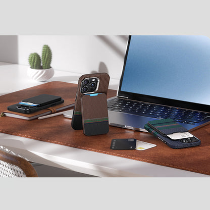 Benks ArmorGo 600D Aramid Fiber Magnetik Standlı Kartlık