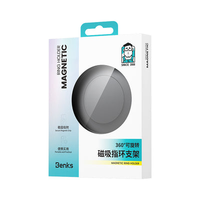 Benks L53 VitaPro Magnetik Magsafe Airbag Parmak Ring Stand Siyah