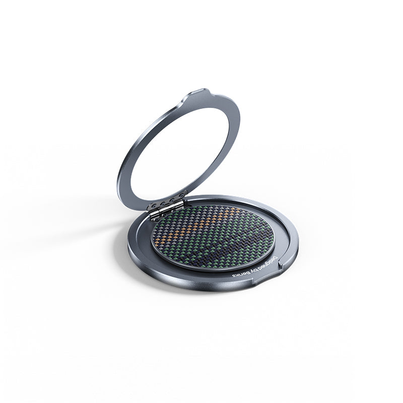 Benks L56 Magnetik 360 Derece Dönebilen ArmorPop Kevlar Tasarımlı Parmak Ring Stand Siyah
