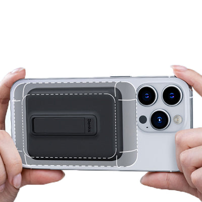 Benks MP09 Magsafe Magnetik Standlı İnce Tasarımlı Powerbank 6000mAh Mavi
