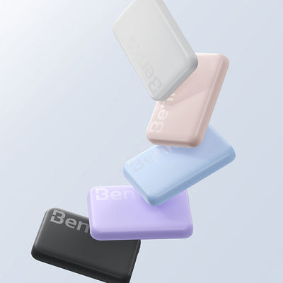 Benks MP10 Magsafe Magnetik İnce Tasarımlı Powerbank 6000mAh Pembe