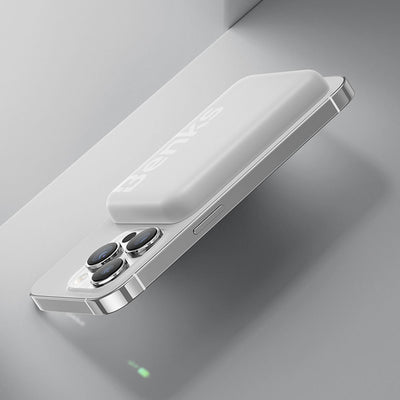 Benks MP10 Magsafe Magnetik İnce Tasarımlı Powerbank 6000mAh Mavi