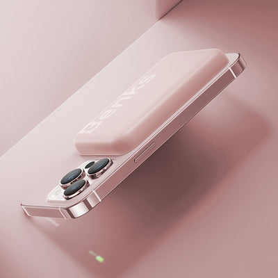 Benks MP10 Magsafe Magnetik İnce Tasarımlı Powerbank 6000mAh Mor