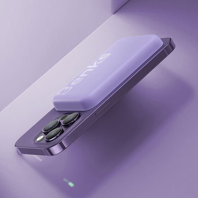 Benks MP10 Magsafe Magnetik İnce Tasarımlı Powerbank 6000mAh Pembe