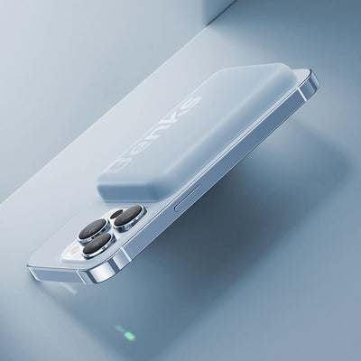 Benks MP10 Magsafe Magnetik İnce Tasarımlı Powerbank 6000mAh Mor
