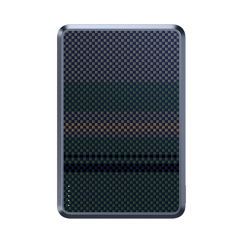 Benks MP15 ArmorGo M-safe Şarj Özellikli Ultra İnce Aurora Serisi Aramid Fiber Powerbank 15W 5000mAh