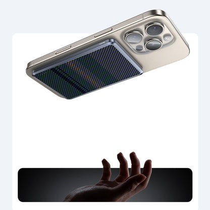 Benks MP16 ArmorGo M-safe Şarj Özellikli Ultra İnce Aurora Serisi Aramid Fiber Powerbank 15W 10000mAh