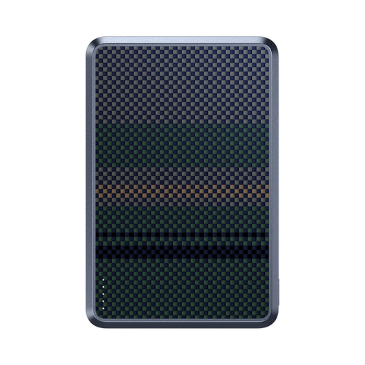 Benks MP16 ArmorGo M-safe Şarj Özellikli Ultra İnce Aurora Serisi Aramid Fiber Powerbank 15W 10000mAh