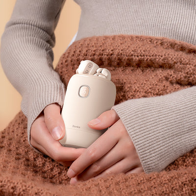 Benks NS03 Dijital Ekran El Isıtıcı Özellikli Aroma Kokulu Powerbank 15W 10000mAh Pembe