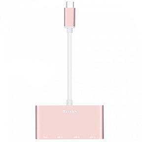 Benks U23 Type-C to 3 in 1 Usb Adaptör (Usb 3.0+2.Usb2.0)