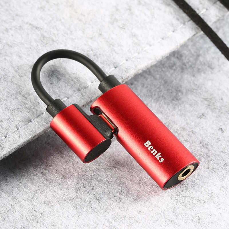 Benks U40 2 in 1 Lightning Audio Adaptör