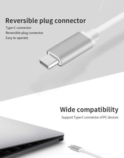 Benks Usb 3.1 Type-C to HDMI Adaptör Rose Gold