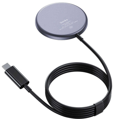 Benks W06 Magsafe Wireless Şarj Aleti Siyah