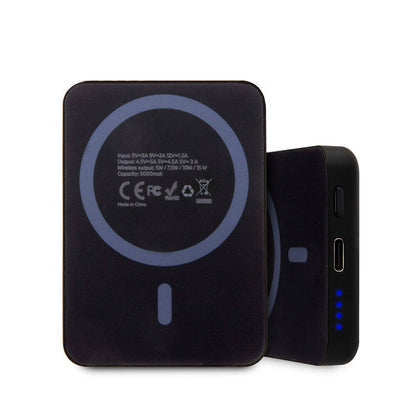 BMW Led Işıklı Göstergeli M-safe Magnetik Orjinal Lisanslı Powerbank 5000 Mah