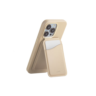 Coehl Esme Magnetik Standlı 3in1 Aynalı Kartlık Krem