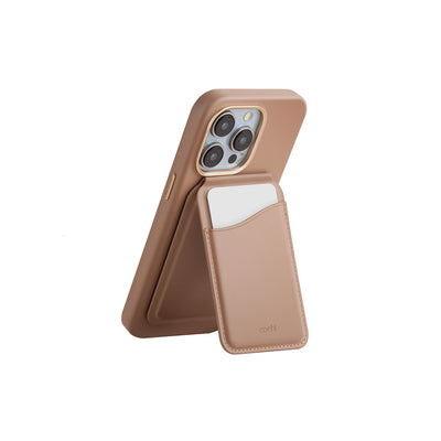 Coehl Esme Magnetik Standlı 3in1 Aynalı Kartlık Krem